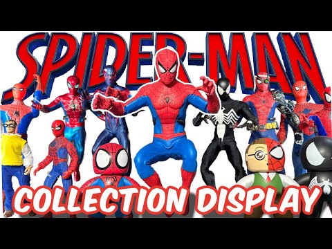 Видео: Моя полная коллекция ЧЕЛОВЕКА-ПАУКА! Более 200 фигурок!!!