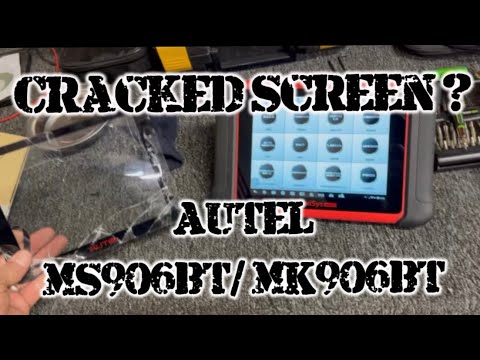 Видео: Разбит экран? Замените его сами! Инструменты для сканирования Autel MS906BT MK906BT и многое другое!
