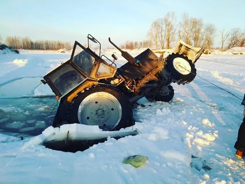 Видео: Трактористы от Бога 80 уровень безбашенные Трактористы тонут в грязи