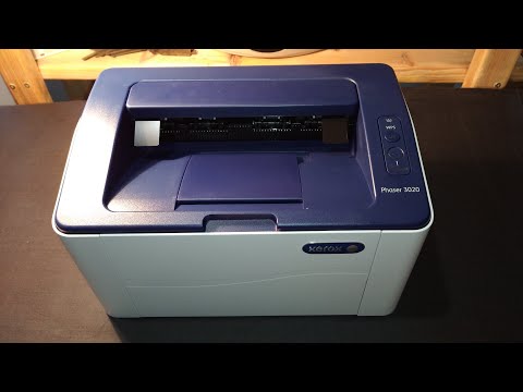 Видео: Распаковка. Принтер лазерный Xerox Phaser 3020, расчёт стоимости печати 1 листа