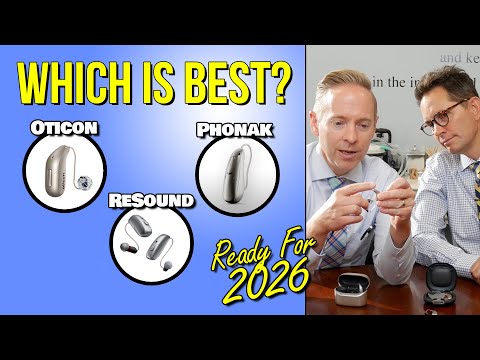 Видео: Сравнение слуховых аппаратов Phonak Sphere Infinio, Oticon Intent и ReSound Vivia