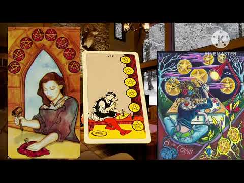 Видео: 8 ПЕНТАКЛЕЙ🔴ЗНАЧЕНИЕ МЛАДШИХ АРКАНОВ ТАРО УЭЙТА🔴ЗНАЧЕНИЕ КАРТЫ ВОСЬМЁРКА ПЕНТАКЛЕЙ