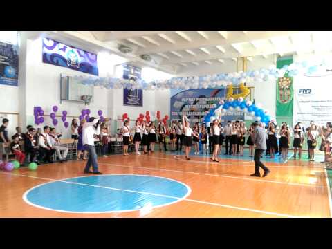 Видео: самый зажигательный танец выпускников 2015,УВК ШГ62  Бишкек,Кыргызстан