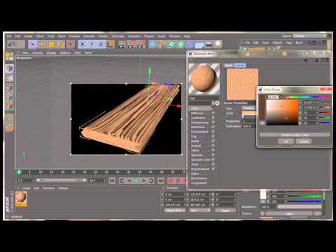 Видео: Создание собственной текстуры в Cinema 4d.