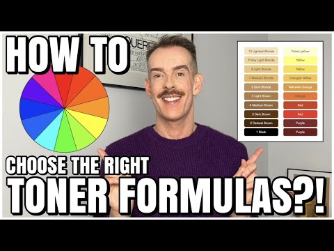 Видео: Как выбрать ИДЕАЛЬНЫЙ тоник ВСЕГДА!? (Теория цвета волос от парикмахера)
