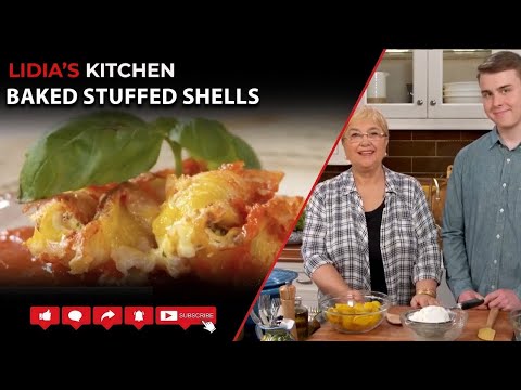 Видео: Запеченные фаршированные ракушки