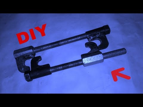 Видео: Полезная самоделка , в помощь автолюбителю , стяжки пружин. DIY