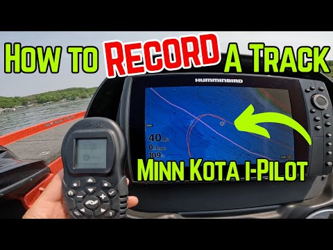Видео: Запишите трек с помощью Minn Kota i-Pilot
