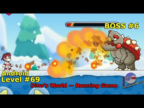 Видео: Level 69. Босс № 6. Прохождение игры Dino's World — Running Game на Android
