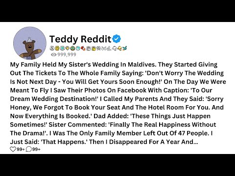 Видео: Моя семья организовала свадьбу моей сестры на Мальдивах. Они начали раздавать билеты всем...