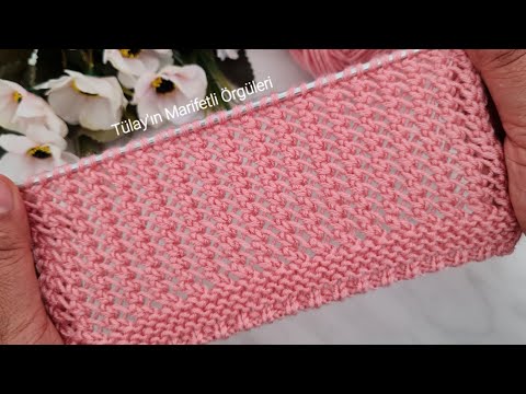 Видео: Ажурный однорядный🎄Жилет-шаль Свитер модели спицами.