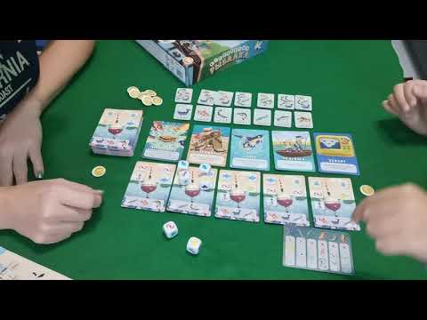 Видео: Играем в настольную игру "Кубическая рыбалка "