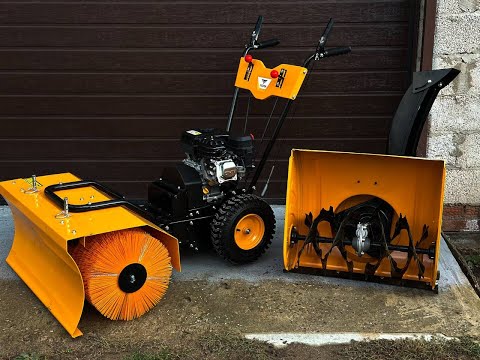 Видео: Снегоуборочная машина  Tezza 3 в 1.#снегоуборочнаятехника #снегоуборщик 