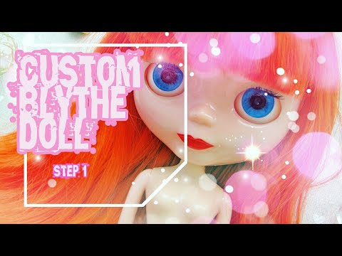 Видео: Кастом Блайз. Этап 1. Разбираем куклу. Проект "Рыжая бестия"