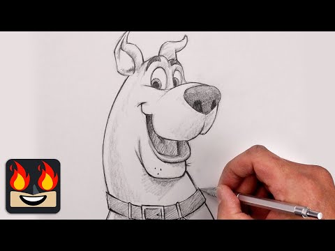 Видео: Как нарисовать Скуби-Ду | Учебник по наброскам