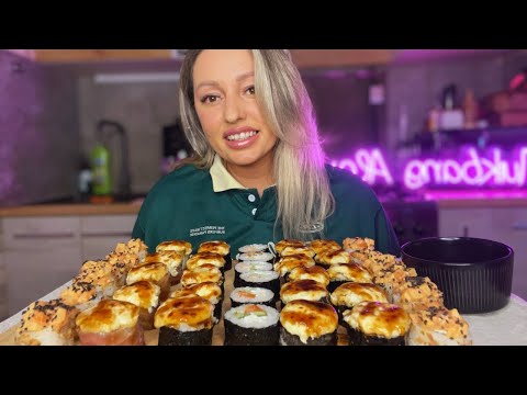 Видео: МУКБАНГ 😀СУШИ🍣🍱ВСЕ КРИТИКУЮТ,А Я ИДУ ДАЛЬШЕ 🥰😍