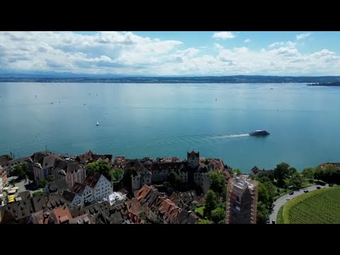 Видео: Окрестности Боденского озера с высоты птичьего полета