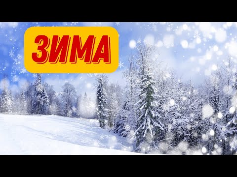 Видео: ❄ ЗИМА | Время года "ЗИМА" | Зимние месяцы. Развивающее видео для детей  | Зима видео