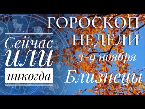 Видео: Близнецы ♊️ 3-9.11.2025 🗝✨☀️Сейчас или никогда ✨Иаро Ленорман предсказания 