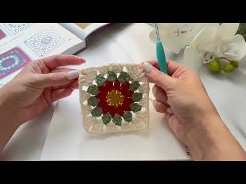 Видео: Мотив крючком МК по вязанию #вязание #crochet #вязаниекрючком