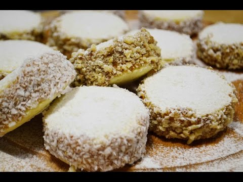 Видео: ПЕЧЕНЬЕ (Пирожные) АЛЬФАХОРЕС |  Нереально вкусное! | Alfajores |  Cookies/ sandwich cookies