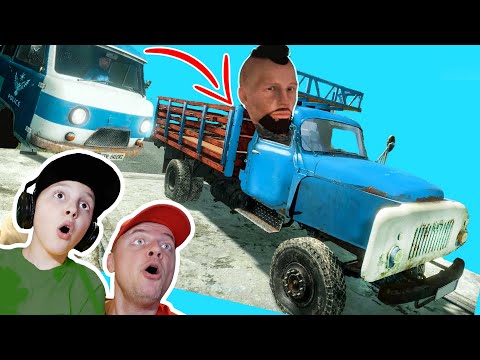 Видео: ПОГОНЯ за ГРУЗОВИКОМ на БУХАНКЕ Contraband Police #3