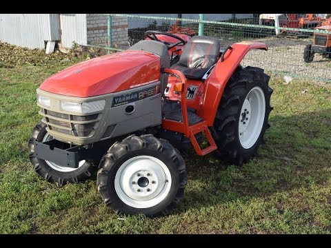 Видео: Мини трактор Yanmar AF 26 (с ПСМ) Цена: 570 000 т.р.= 8 769 USD