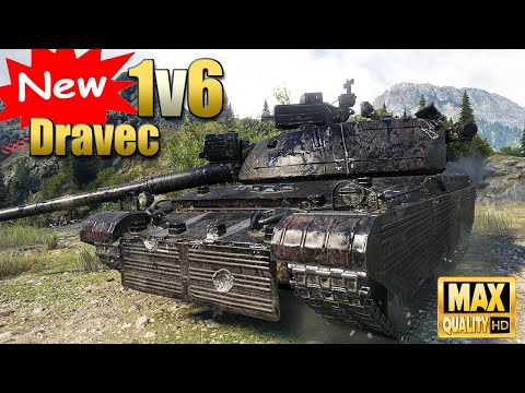 Видео: Новый Dravec: 11-10 баллов на тяжёлом премиумном танке — World of Tanks