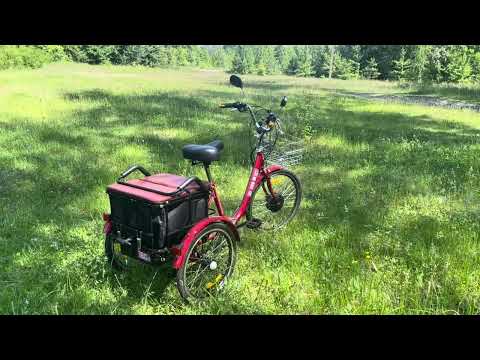 Видео: Тест драйв електровелосипеда TIRAS®HELPER CITY DUO 2420