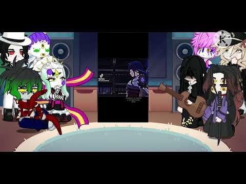 Видео: Реакция Высших лун и Музана на т/и как райден и рандом тикток