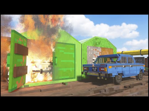 Видео: ПОДЖОГ ГАРАЖ с МАШИНОЙ! Спасет ТАЧКУ? - TearDown