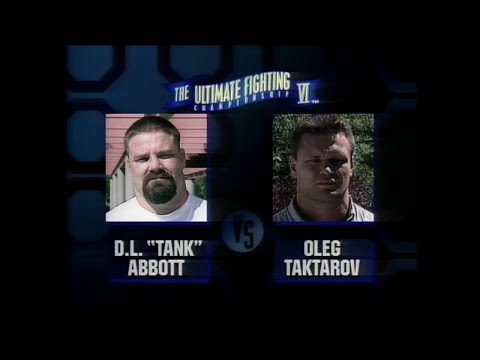 Видео: Old School: Олег Тактаров vs Тэнк Эбботт