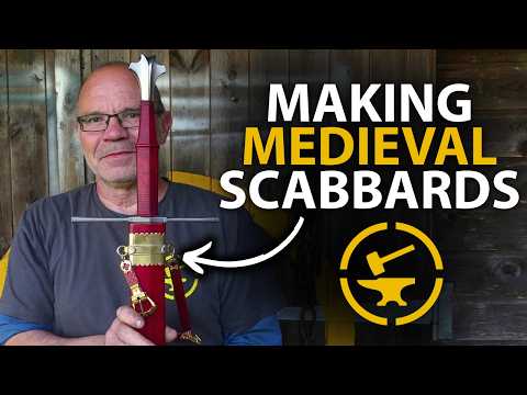 Видео: Изготовление фурнитуры для ножен — полный процесс!