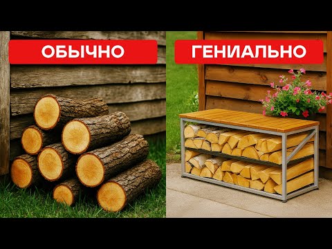 Видео: 45 Гениальных Идей Для Сада И Дачи