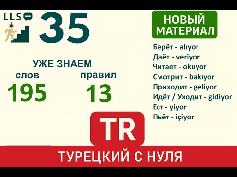 Видео: Настоящее время: Он читает, она смотрит | Турецкий с нуля - метод повторения #35