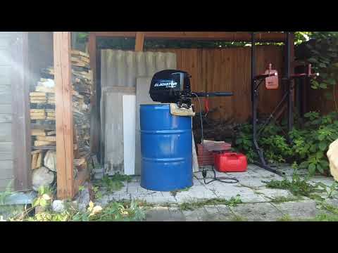 Видео: Испытание лодочного мотора