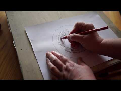 Видео: Орнамент в круге.