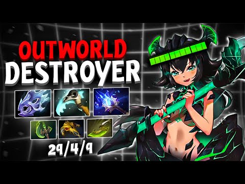 Видео: ПРЕВЗОШЕЛ СЕБЯ на МИДОВОМ OUTWORLD DESTROYER | 30 КИЛЛОВ 😈