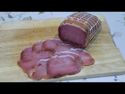 Видео: Сыровяленый карбонад. Самый простой и вкусный рецепт.