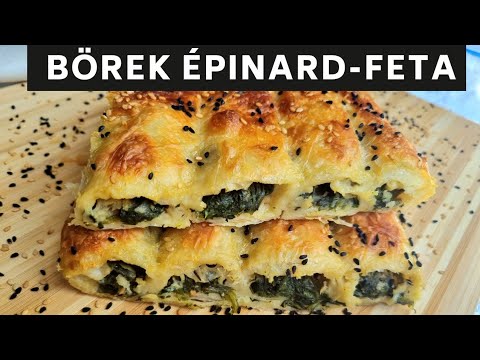 Видео: Турецкий бёрек 🇹🇷 Супер хрустящая шпинатная фета 😋 (Ispanakli Börek)