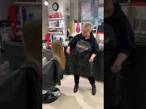 Видео: Мастер-класс Татьяны Шарк: ботокс для волос от BOUTICLE (часть 2)