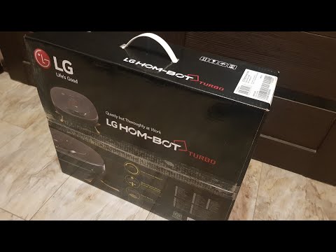 Видео: LG VR 6570 LVMP — робот-пылесос, что получаем при покупке (комплектность)