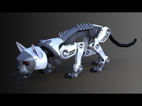 Видео: КОТ РОБОТ. 3D Анимация