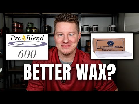 Видео: Лучший воск для изготовления свечей | ProBlend 600 против IGI 6006