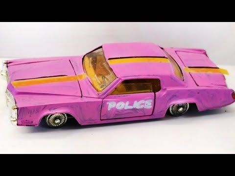 Видео: Динки-реставрация Кадиллак Эльдорадо № 175. Литой автомобиль. Изготовление шин