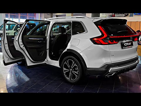 Видео: Honda CR-V 2024 года — современный технологичный и безопасный внедорожник!
