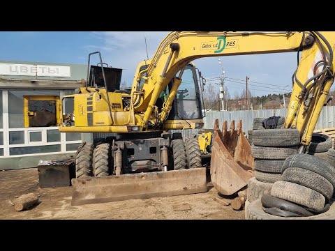 Видео: komatsu 130 /ремонт после ремонта! . Оживление !