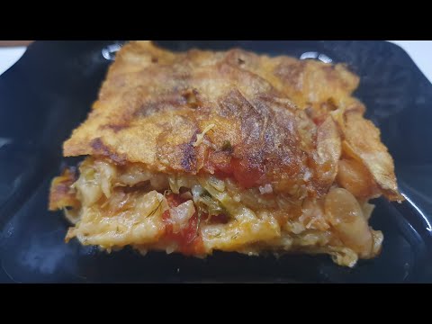 Видео: Баница с прясно зеле/ Baniza con verza