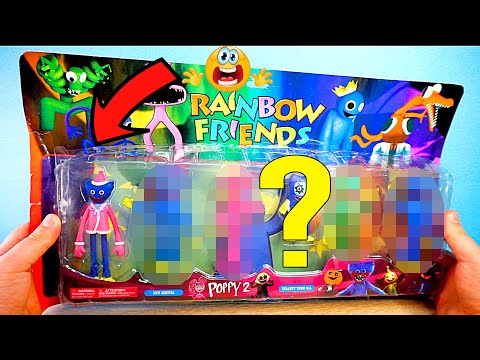 Видео: Хагги Вагги захватил Рейнбоу Френдс набор фигурки Poppy Playtime