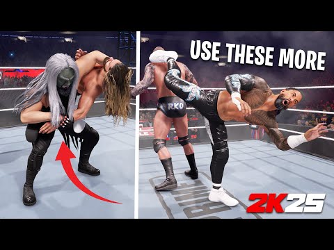 Видео: 50 самых недооценённых приёмов в WWE 2K25